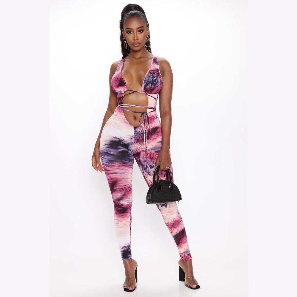 Lost Our Desire Cut Out Jumpsuit - NWT - L
